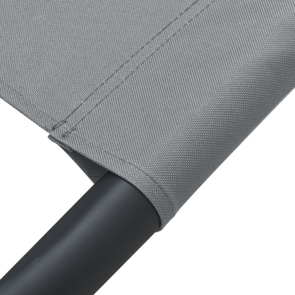 Pat dublu exterior antracit - Material textil rezistent