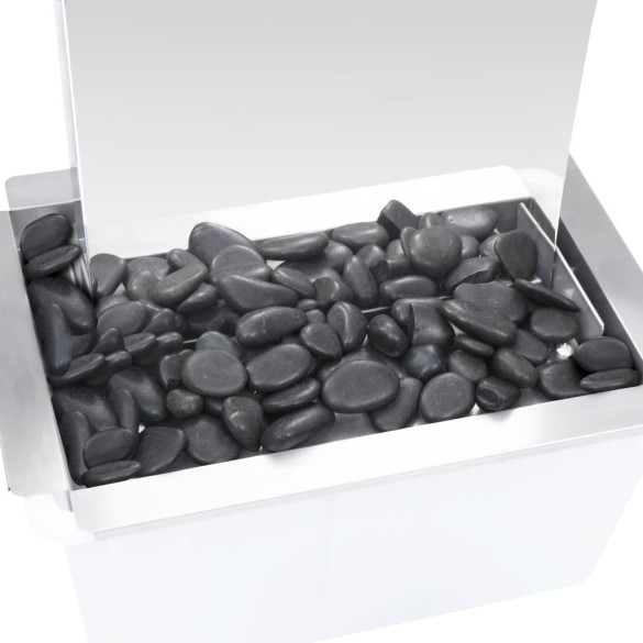 Fântână Grădină Oțel Inoxidabil cu Pompă 3000L/h - Decor Ape