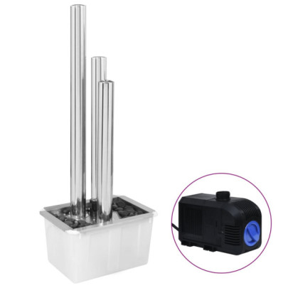 Fantana Gradina Otel Inoxidabil - Decor Apa Relaxant