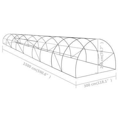 Seră 45 m² - Protectie Plante | Livrare Gratuită