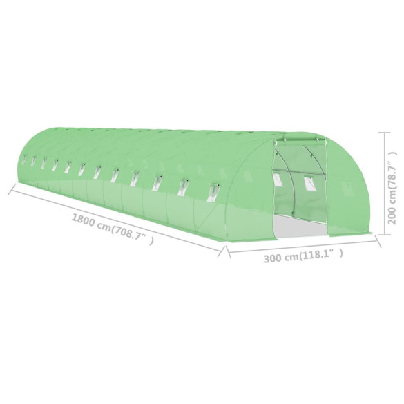 Seră 54 m² - Oțel Galvanizat, 24 Ferestre - Livrare Gratuită Seră 54 m² - Oțel Galvanizat, 24 Ferestre - Livrare Gratuită