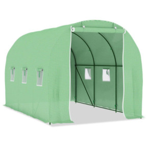 Seră Verde 3,43x2m - Oțel Galvanizat | Livrare Gratuită 2