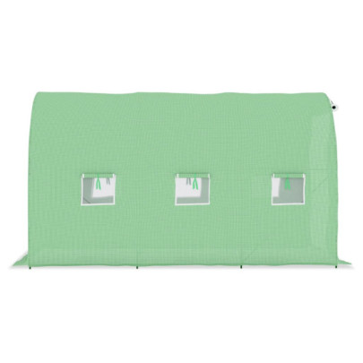 Seră Verde 3,43x2m - Oțel Galvanizat | Livrare Gratuită