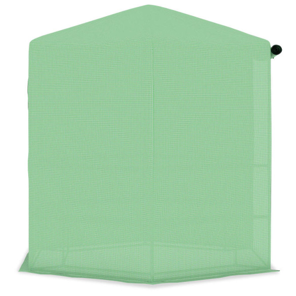 Seră cu Rafturi - 227x223 cm - Oțel | Livrare Gratuită Seră cu Rafturi - 227x223 cm - Oțel | Livrare Gratuită
