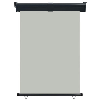 Copertină Laterală Balcon Gri 125x250 cm | Livrare Gratuită