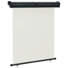 Copertină laterală balcon crem | Intimitate și protecție solară