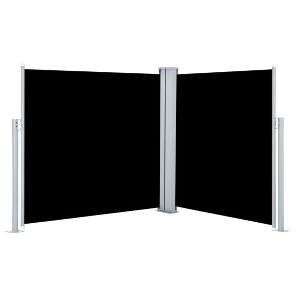 Copertină Laterală Retractabilă Negru - 100x600 cm Copertină Laterală Retractabilă Negru - 100x600 cm
