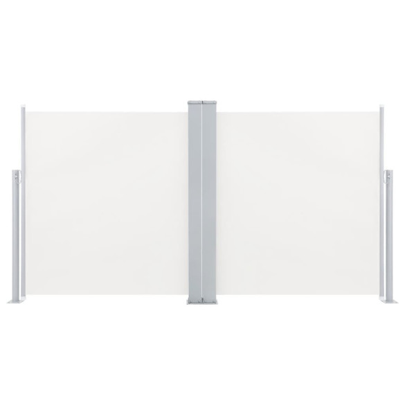 Copertină Laterală Retractabilă Crem - 100x600 cm | Comandă