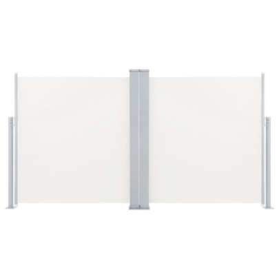 Copertină Laterală Retractabilă Crem - 100x600 cm | Comandă