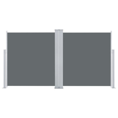 Copertină Laterală Retractabilă Antracit 120x600 cm