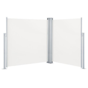Copertină Laterală Retractabilă Crem - 140x600 cm | Livrare Gratuită 2