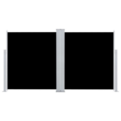 Copertină Laterală Retractabilă - Negru 170x600 cm