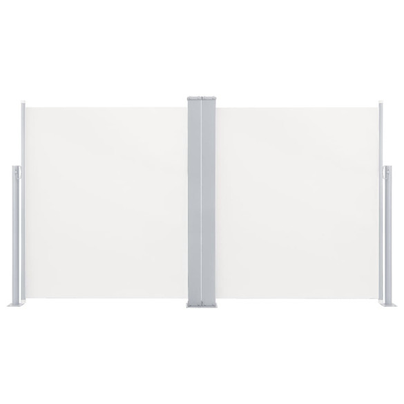 Copertină Laterală Retractabilă - Crem - 170x600 cm | Livrare Gratuită Copertină Laterală Retractabilă - Crem - 170x600 cm | Livrare Gratuită