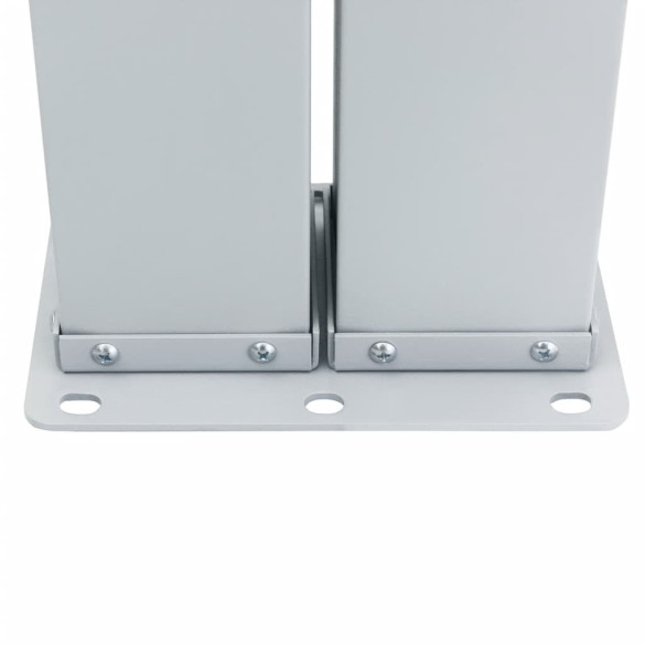 Copertină Laterală Retractabilă Roșie - 170x600 cm