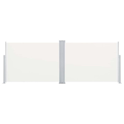 Copertină Laterală Retractabilă Crem - 100x1000 cm