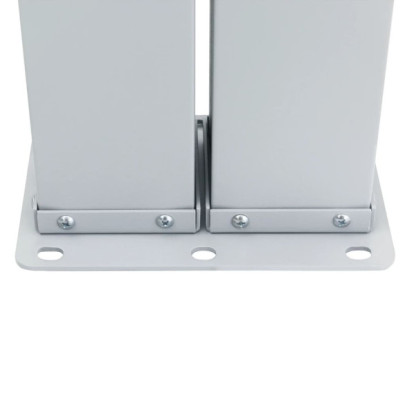 Copertină Laterală Retractabilă Roșie - 100x1000 cm