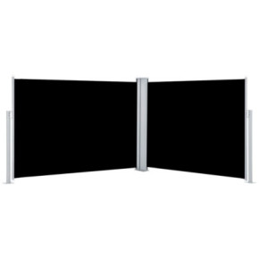 Copertină Laterală Retractabilă Negru 120x1000 cm 2