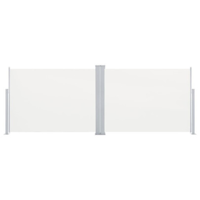 Copertină Laterală Retractabilă - Crem 120x1000 cm | Livrare Gratuită