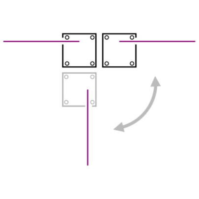Copertină Laterală Retractabilă Antracit - 120x1000 cm