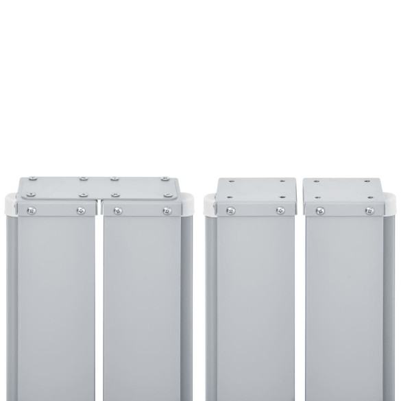 Copertină Laterală Retractabilă Maro 120x1000 cm | Livrare Gratuită