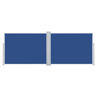 Copertină Laterală Retractabilă Albastră - 120x1000 cm