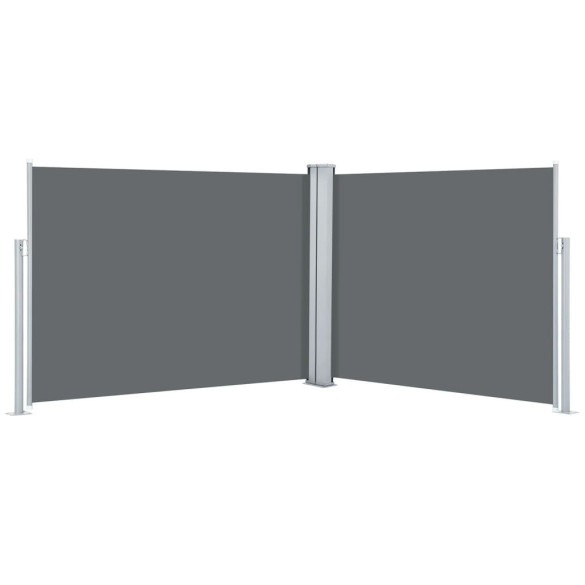 Copertină Laterală Retractabilă Antracit - 140x1000 cm