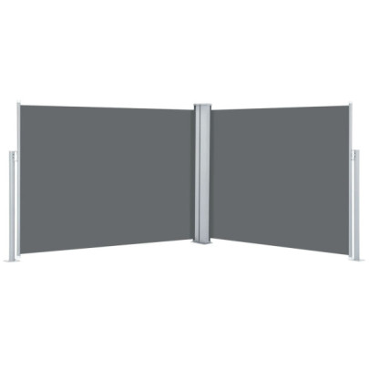Copertină Laterală Retractabilă Antracit - 140x1000 cm