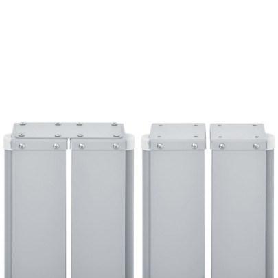 Copertină Laterală Retractabilă Antracit - 140x1000 cm