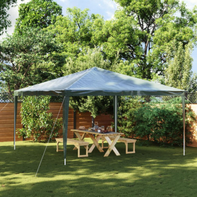 Cort de petrecere profesional - verde - 4 x 4 m - 90 g/m²