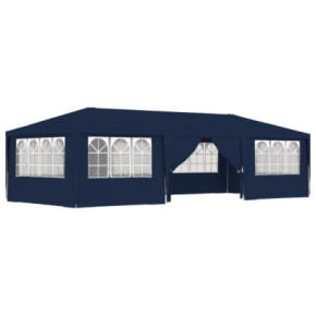 Cort Petrecere Profesional Albastru 4x9 m - Rezistent UV/APĂ 2
