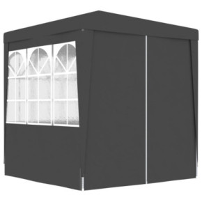 Cort Profesional Antracit 2x2m - Rezistent la UV și Apă