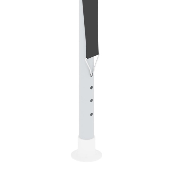 Cort Petrecere Profesional Antracit 2,5x2,5 m - Livrare Gratuită