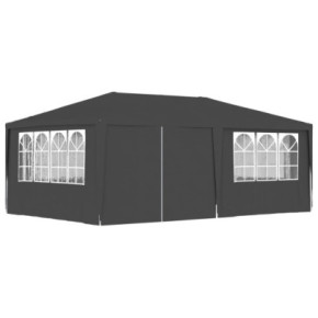 Cort Profesional Petrecere 4x6m Antracit | Livrare Gratuită