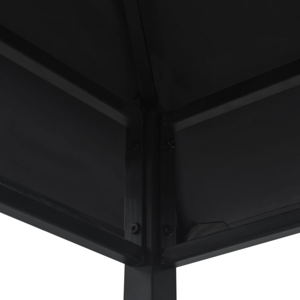 Pavilion de Grătar Antracit - Oțel Rezistent | Livrare Gratuită