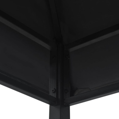 Pavilion de Grătar Antracit - Oțel Rezistent | Livrare Gratuită