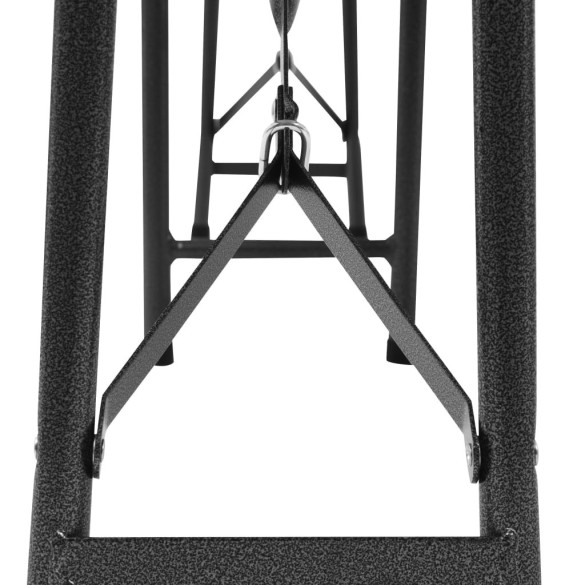 Bănci Grădină Pliabile 2 Buc - Negru 180 cm - HDPE | Livrare Gratuită