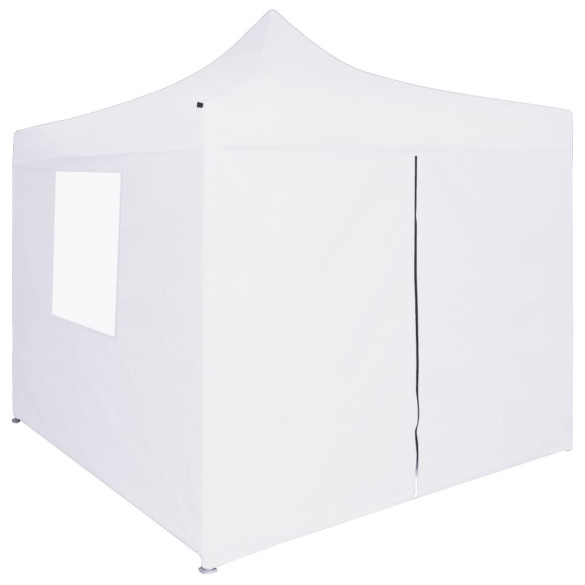 Cort Pliabil 4 Pereți 3x3m - Alb, Oțel | Livrare Gratuită Cort Pliabil 4 Pereți 3x3m - Alb, Oțel | Livrare Gratuită
