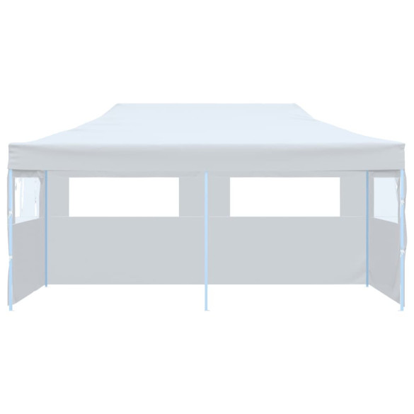 Cort Pliabil pentru Evenimente - Alb, 3x6m, Oțel