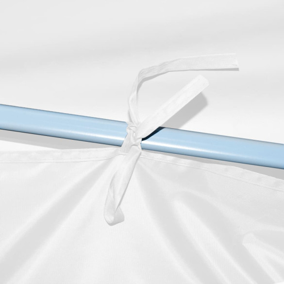 Cort Pliabil Petreceri 8 Pereți Alb 3x9m | Livrare Gratuită