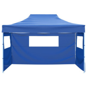 Cort Pliabil Petreceri Exterior 3x4m - Albastru, Oțel | Comandă 2