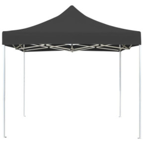 Cort de Petrecere Pliabil Antracit 2x2m - Aluminiu | Livrare Gratuită 2