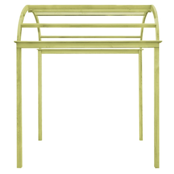 Pergolă Arcuită din Lemn de Pin - Decor Grădină Rezistent