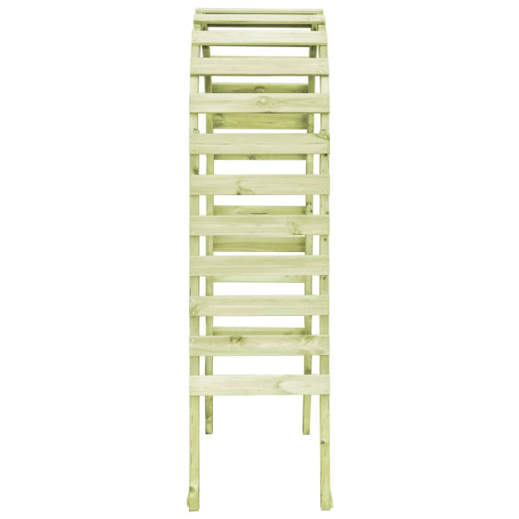 Pergolă Grădină Lemn Pin - 130x60x230 cm - Livrare Gratuită