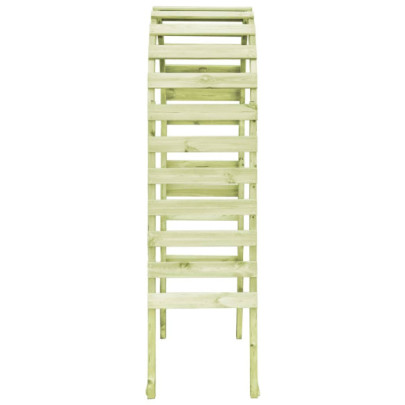 Pergolă Grădină Lemn Pin - 130x60x230 cm - Livrare Gratuită