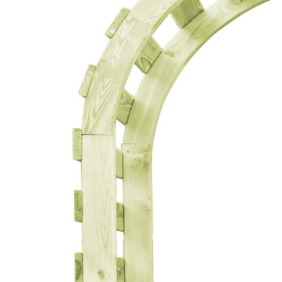 Pergolă Grădină Lemn Pin - 130x60x230 cm - Livrare Gratuită