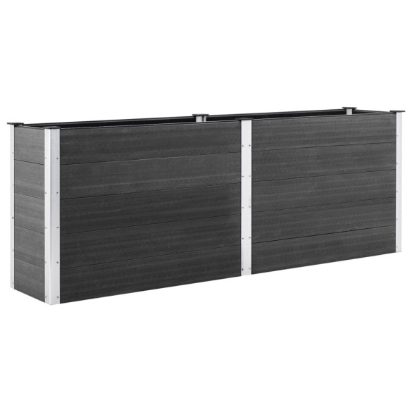 Strat Înălțat Grădină WPC 250x100cm - Livrare Gratuită