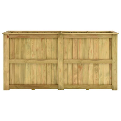 Jardinieră înaltă lemn pin tratat | Livrare gratuită