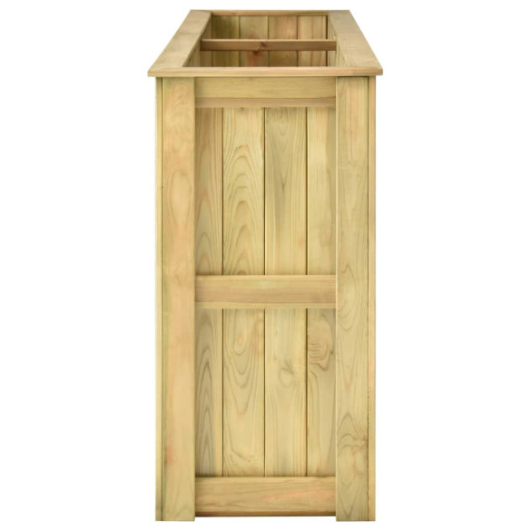 Jardinieră înaltă lemn pin tratat | Livrare gratuită