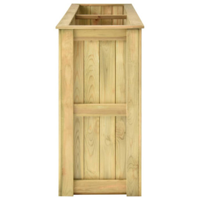 Jardinieră înaltă lemn pin tratat | Livrare gratuită