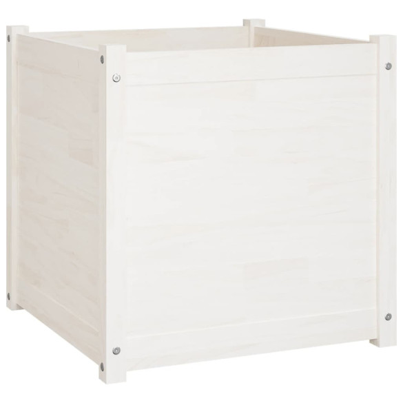 Jardiniere Grădină Lemn Masiv Pin 60x60x60 cm - 2 bucăți